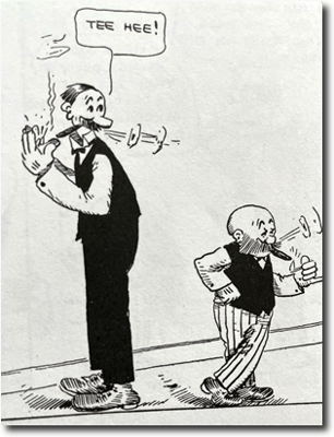 Mutt and Jeff cartoon